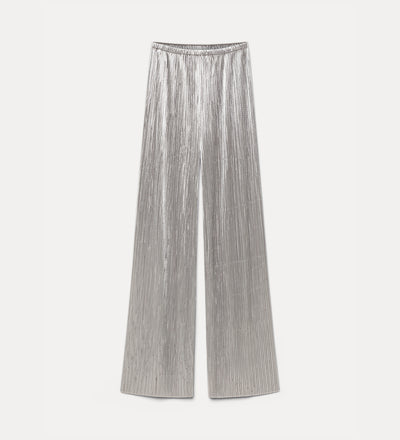 pantalon élastique en jersey de velours soyeux calcedonio