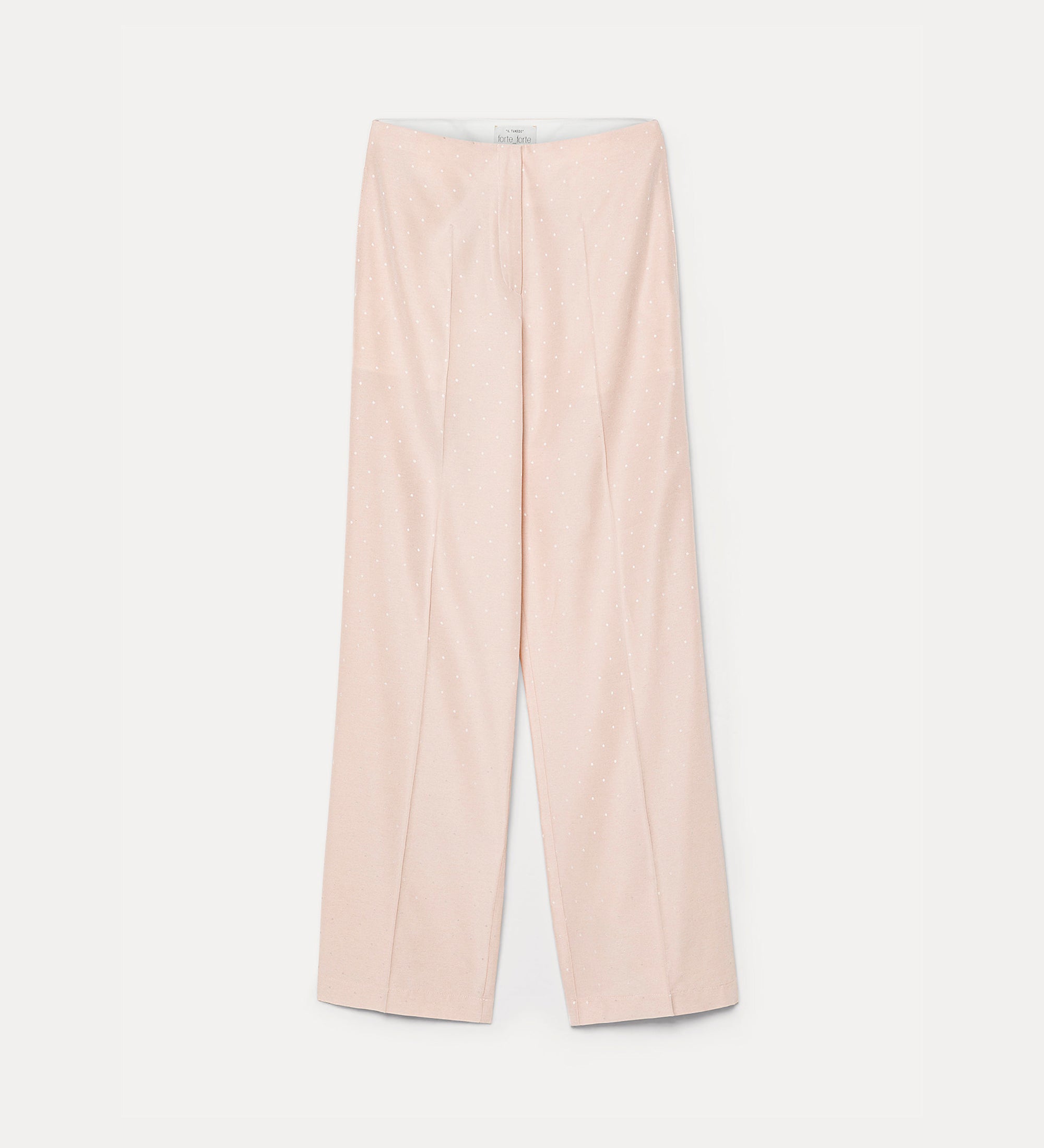 pantalone sartoriale jaquard pois vi/wo loto