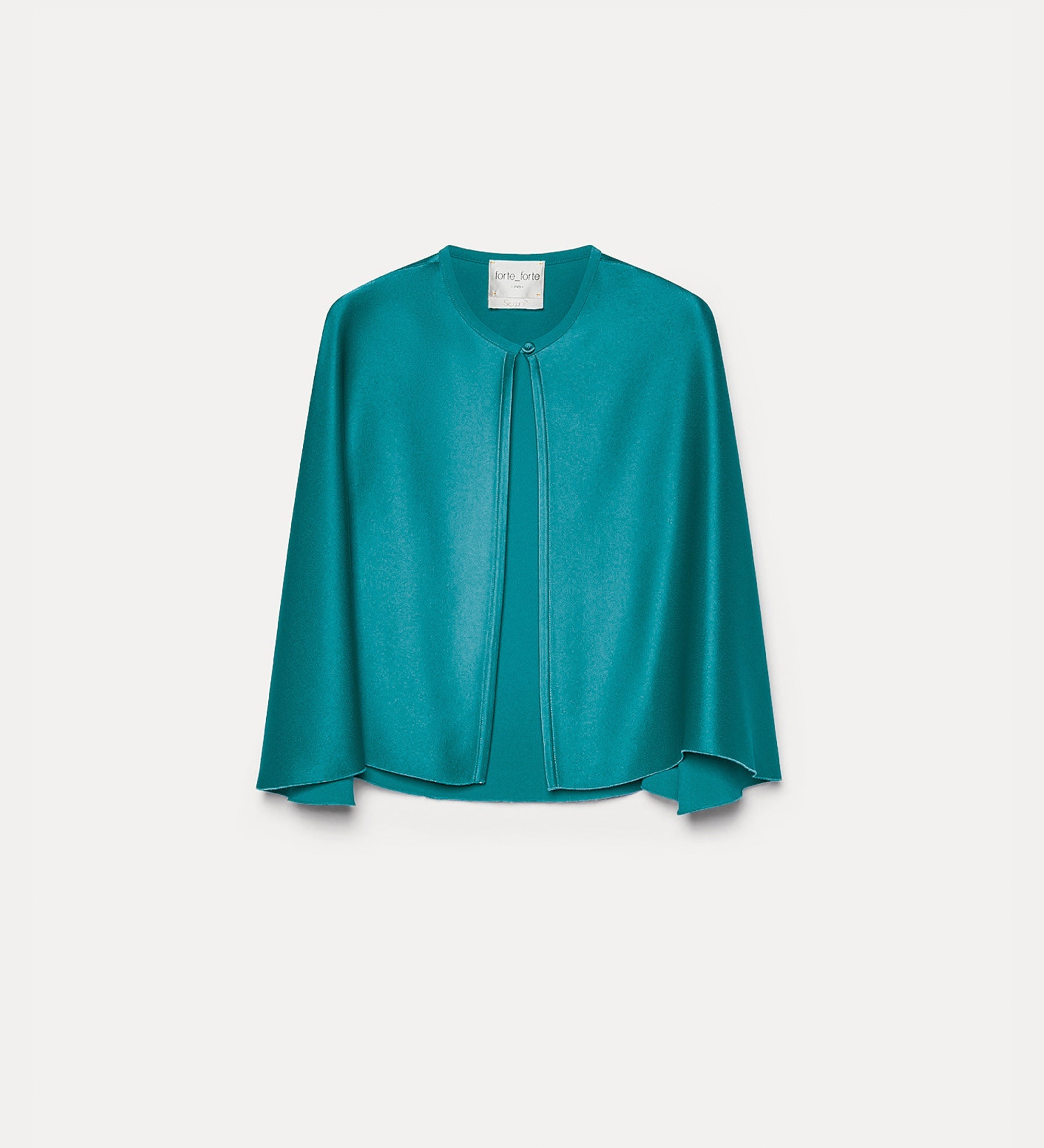 envers satin cape jade