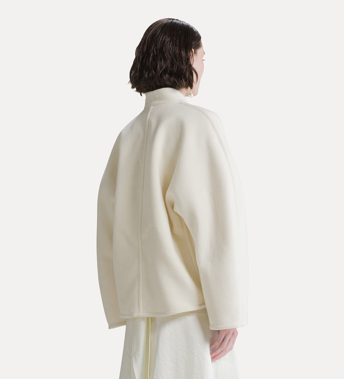 cappotto corto stile cappa diamond