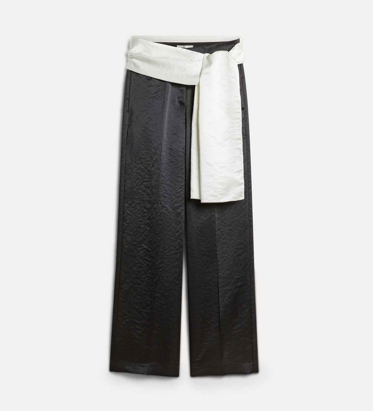 duchesse trousers with sash black