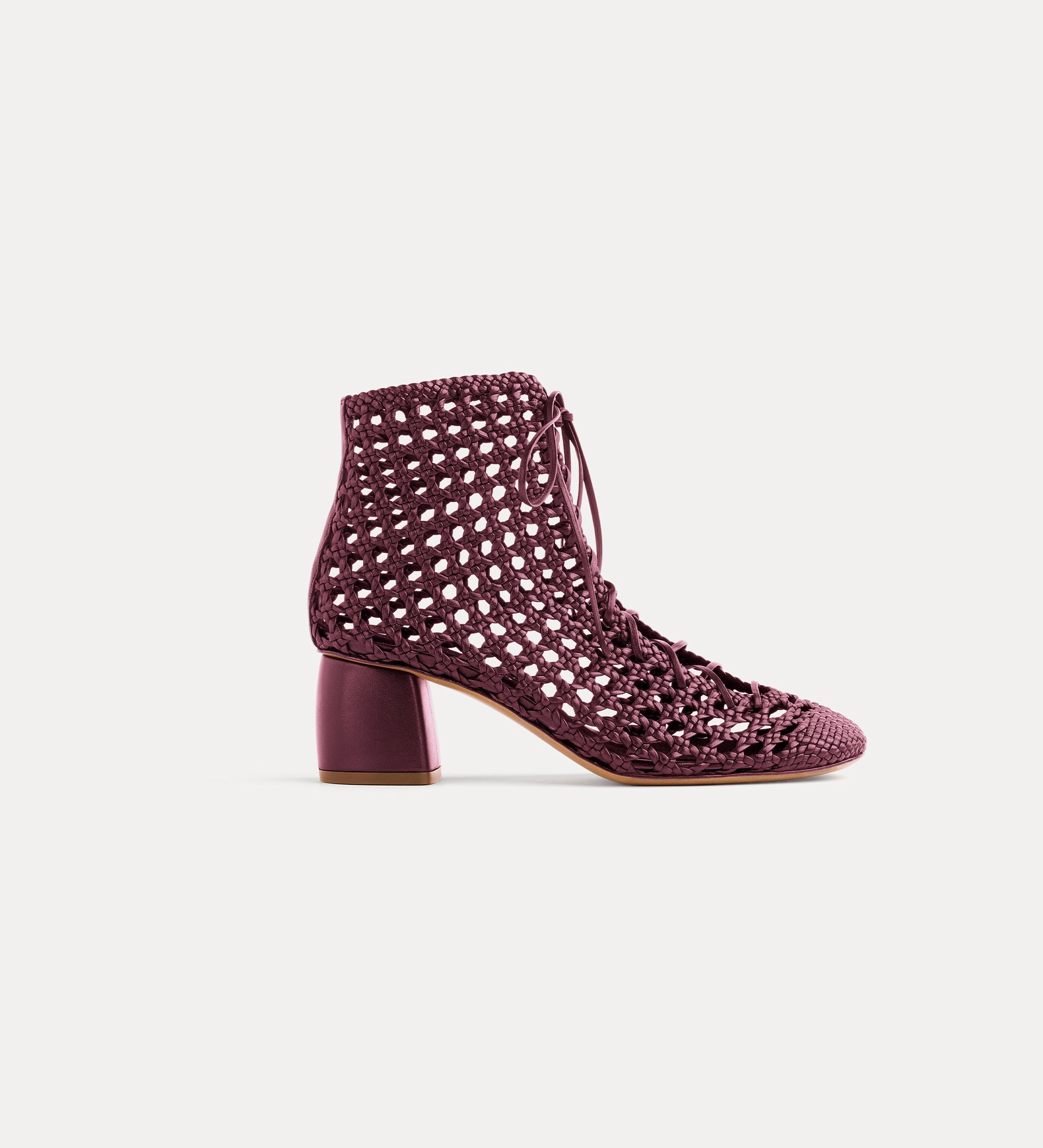 "my penelope"stivaletto chic intrecciato a mano Ruby