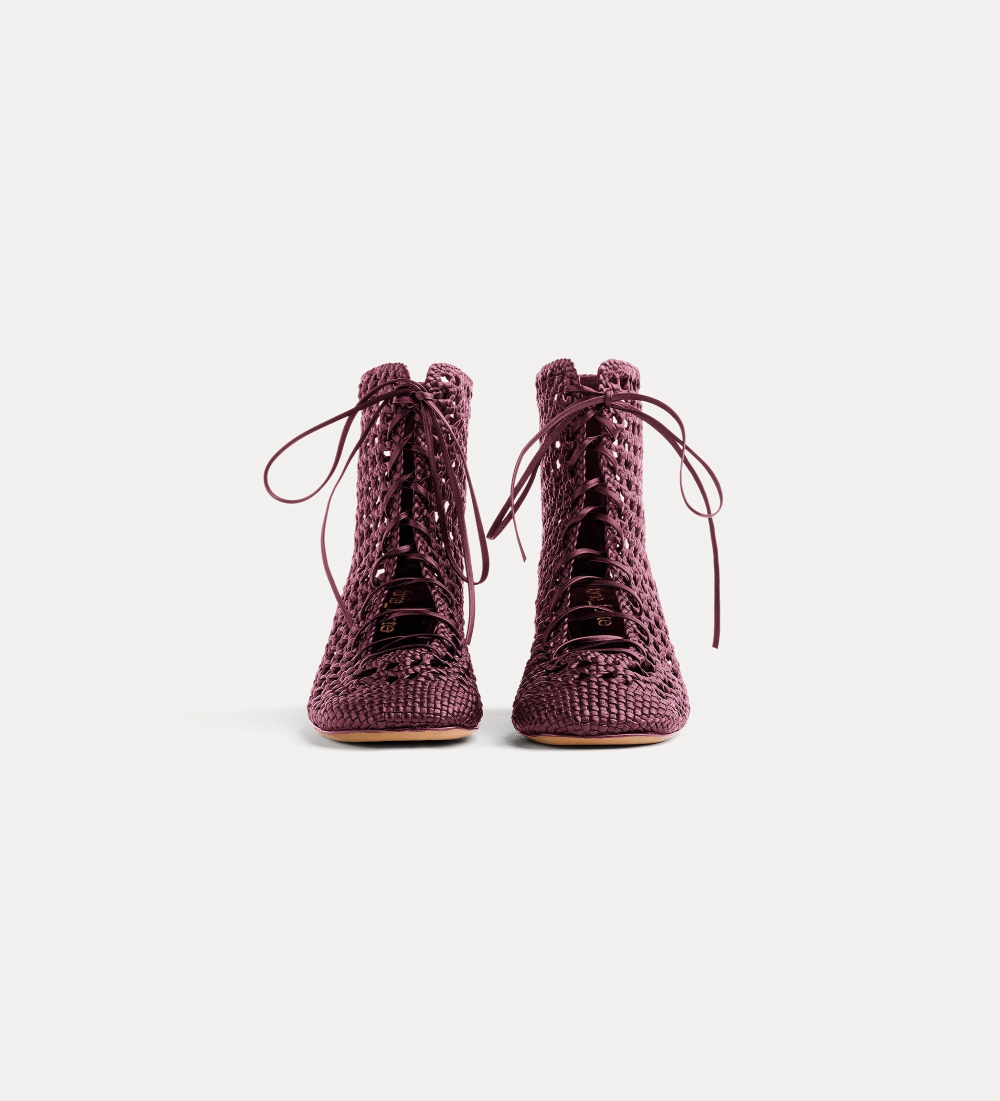 "my penelope"stivaletto chic intrecciato a mano Ruby
