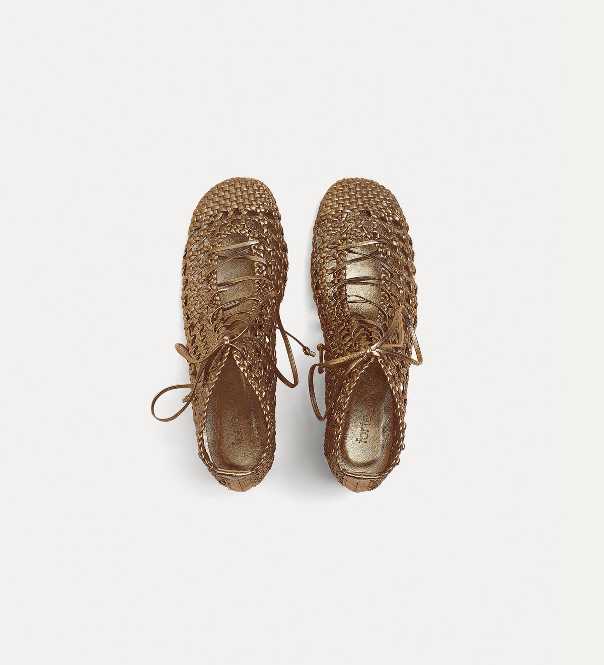 woven ankle boots “my penelope” bronze